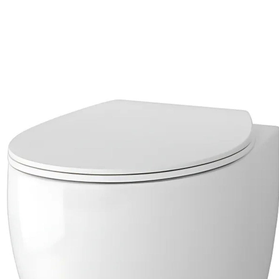 VikingBad CIBA Slim Toalettsete Hvit VikingBad Toalettsete VB-009708-01