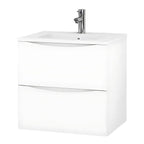 VikingBad ELI Servantskap Hvit Matt