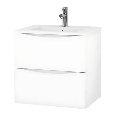 VikingBad ELI Servantskap Hvit Matt