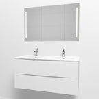 VikingBad ELI Servantskap Hvit Matt