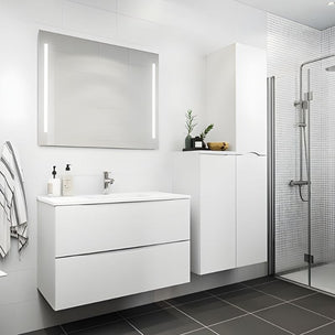 VikingBad ELI Servantskap Hvit Matt