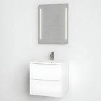 VikingBad ELI Servantskap Hvit Matt