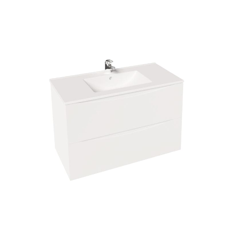 VikingBad ELI Servantskap med BEA servant Hvit matt / 80cm VikingBad Servantskap VB-116538