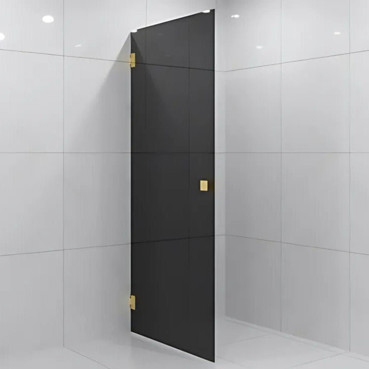 Vikingbad Emil Dusjdør Rett - Farget glass