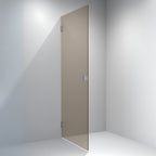 Vikingbad Emil Dusjdør Rett - Farget glass