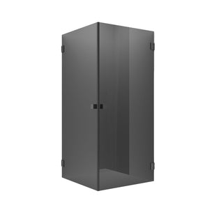 Vikingbad Emil Dusjhjørne Rett - Farget glass