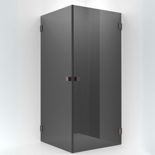 VikingBad Emil Dusjhjørne Rett - Farget glass