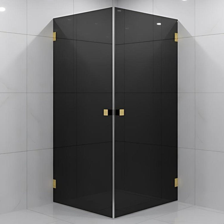 VikingBad Emil Dusjhjørne Rett - Farget glass