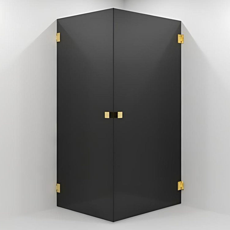 VikingBad Emil Dusjhjørne Rett - Farget glass