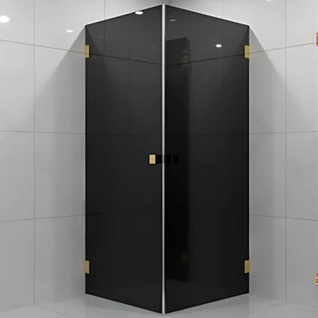 VikingBad Emil Dusjhjørne Rett - Farget glass