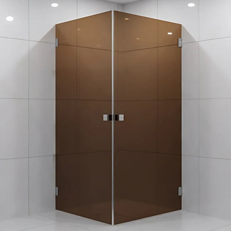 VikingBad Emil Dusjhjørne Rett - Farget glass