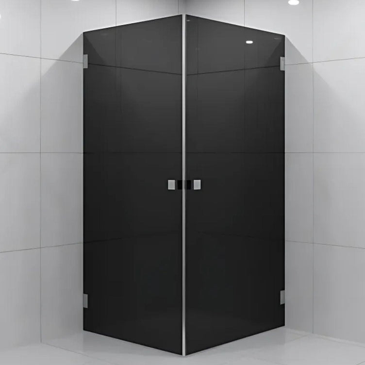 VikingBad Emil Dusjhjørne Rett - Farget glass