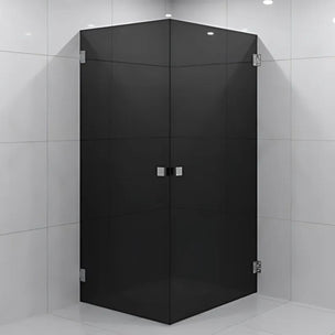 VikingBad Emil Dusjhjørne Rett - Farget glass