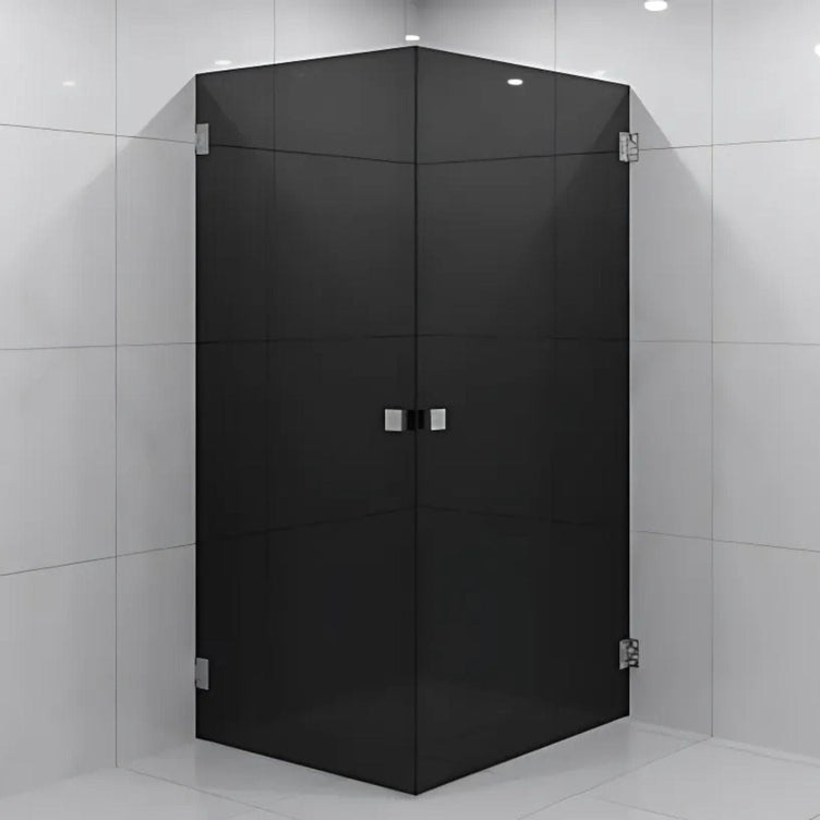 VikingBad Emil Dusjhjørne Rett - Farget glass