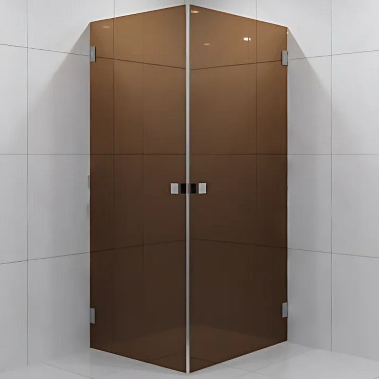 VikingBad Emil Dusjhjørne Rett - Farget glass