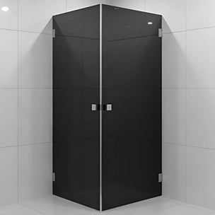 VikingBad Emil Dusjhjørne Rett - Farget glass