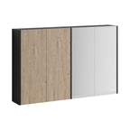 VikingBad Fay Dobbel Speilskap med 2/4 speil