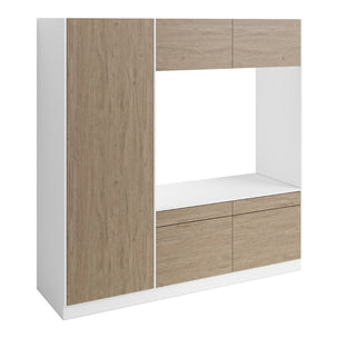 VikingBad Fay Høyskap med Dobbel Vaskemaskinmodul