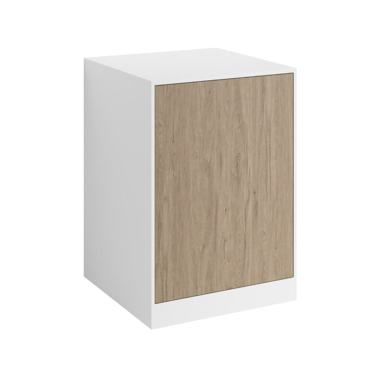 VikingBad Fay Lavt Innbyggingsskap med Hyller