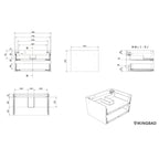 VikingBad Fay Servantskap med Lang Sideplate