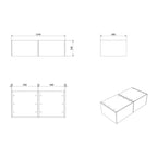 VikingBad Fay Slett Dobbel Overskap