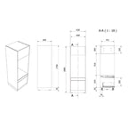 VikingBad Fay Slett Enkel Innbygginsskap