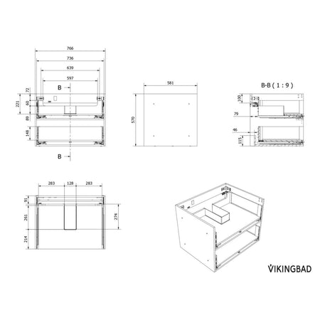 VikingBad Fay Slett Servantskap