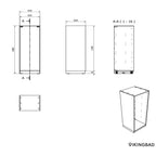 Vikingbad Fay Stabel Innbyggingsskap