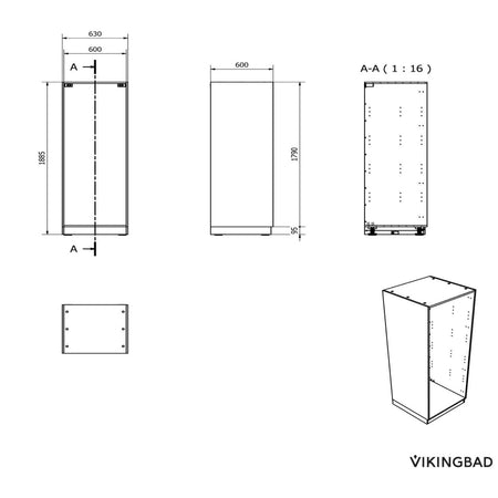 Vikingbad Fay Stabel Innbyggingsskap
