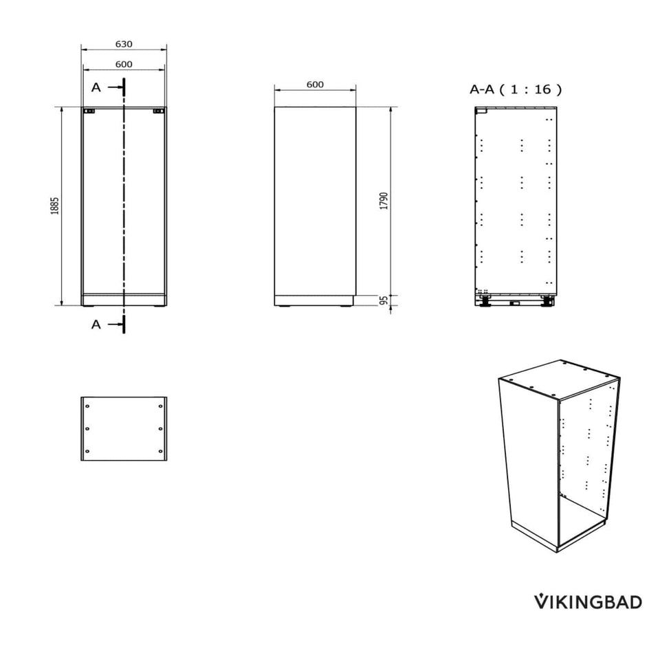 Vikingbad Fay Stabel Innbyggingsskap VikingBad