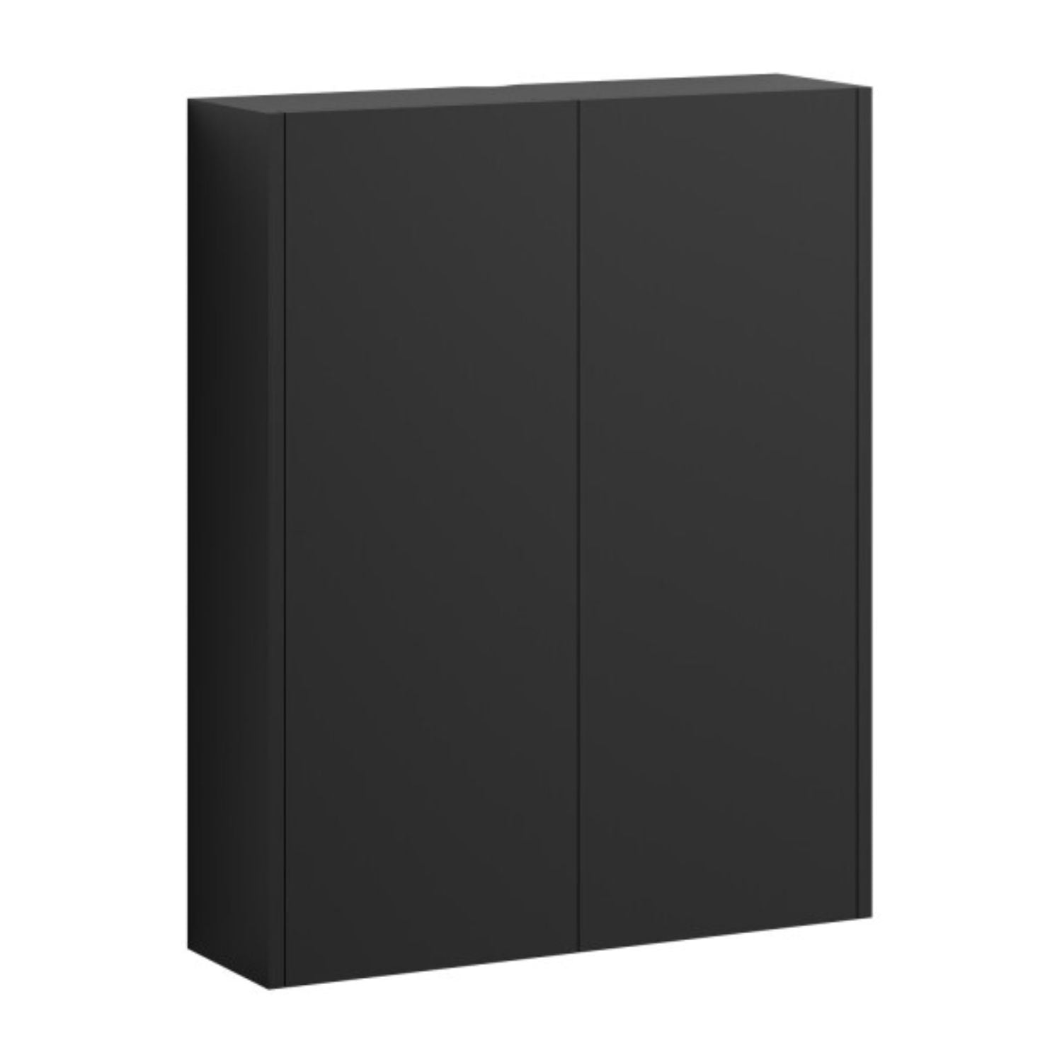 VikingBad Fay Veggskap uten Speil Svart matt VikingBad Sideskap bad VB-119161