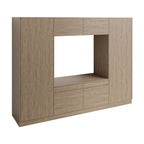 VikingBad Fay X2 Høyskap og Dobbel Vaskemaskinmodul