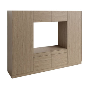 VikingBad Fay X2 Høyskap og Dobbel Vaskemaskinmodul