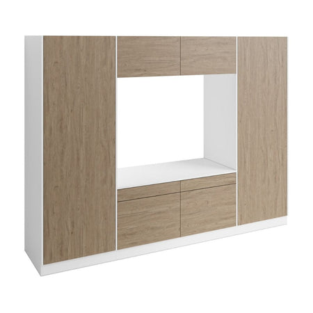 VikingBad Fay X2 Høyskap og Dobbel Vaskemaskinmodul