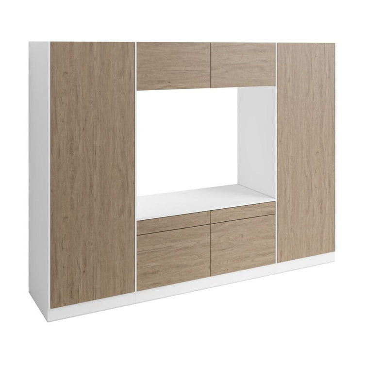 VikingBad Fay X2 Høyskap og Dobbel Vaskemaskinmodul