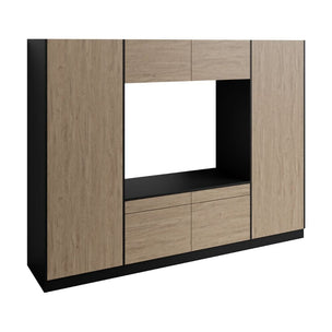 VikingBad Fay X2 Høyskap og Dobbel Vaskemaskinmodul