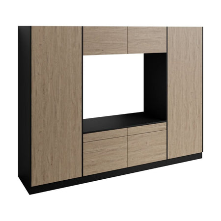 VikingBad Fay X2 Høyskap og Dobbel Vaskemaskinmodul