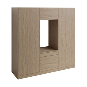 VikingBad Fay X2 Høyskap og Enkel Vaskemaskinmodul