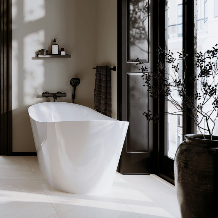 VikingBad Holviga Frittstående Badekar 170cm