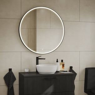 VikingBad Iris Speil med LED lys