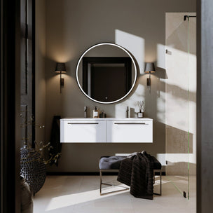 VikingBad Iris Speil med LED lys