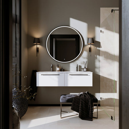 VikingBad Iris Speil med LED lys