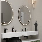 VikingBad Iris Speil med LED lys