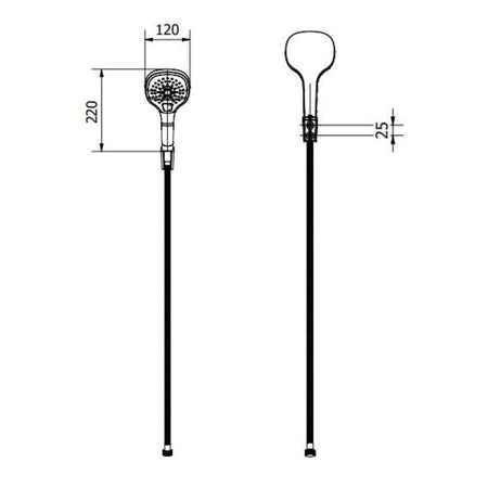 VikingBad Iver Hånddusjsett