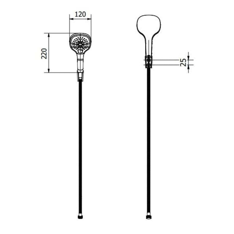 VikingBad Iver Hånddusjsett