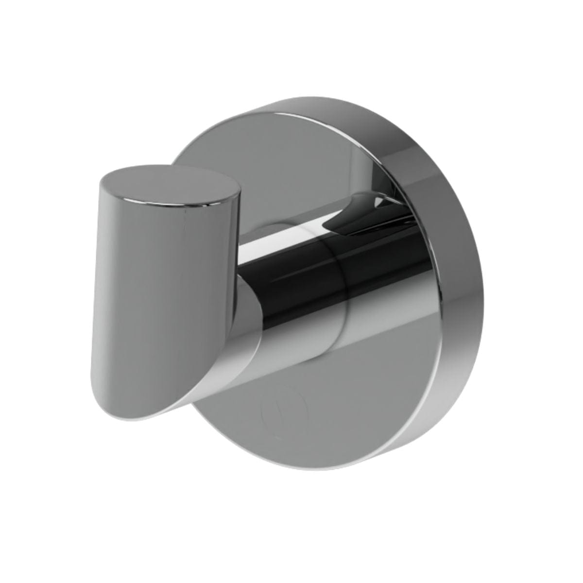 VikingBad Luna Rund Håndkleknagg - stilren krok Krom VikingBad Knagger VB-017928-01