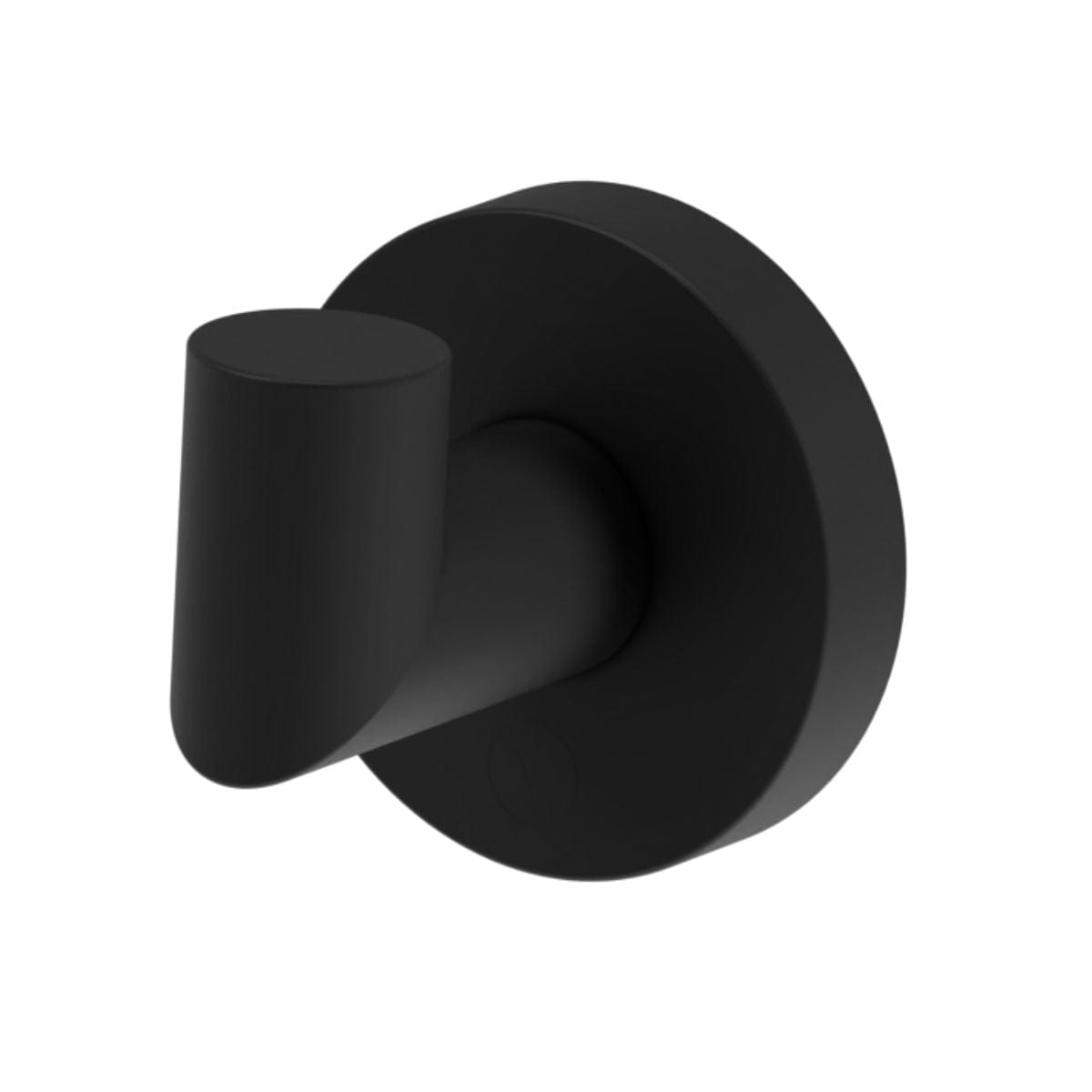 VikingBad Luna Rund Håndkleknagg - stilren krok Svart matt VikingBad Knagger VB-017928-02