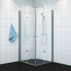 VikingBad MATS Dusjhjørne Leddet H195cm