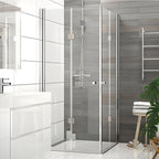 VikingBad MATS Dusjhjørne Leddet H195cm