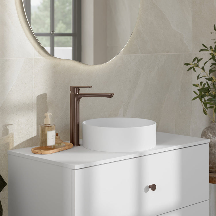 VikingBad Maya Speil med LED-lys